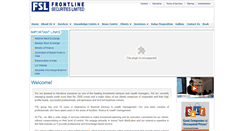 Desktop Screenshot of fslindia.com
