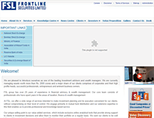 Tablet Screenshot of fslindia.com